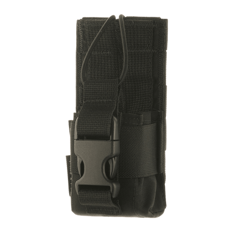 M-Tac Radio Pouch Motorola 4400/4800 i holdbart nylon med åben adgang til PTT-knap, NIJ-certificeret, galleri position 1.