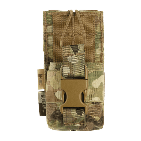 M-Tac Radio Pouch Motorola 4400/4800 i multicam nylon med åben adgang til PTT-knap og mikrofon, NIJ-certificeret, galleri position 1.