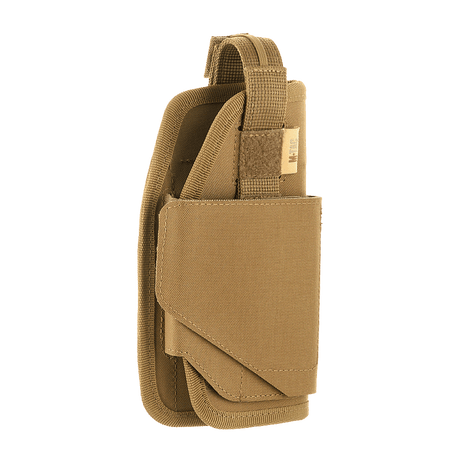 M-Tac Universal Tactical Holster Elite Right in laminated Cordura 500D with adjustable strap and MOLLE interface.