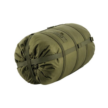 M-Tac Compression Sack in durable nylon with integrated compression straps, water-repellent for storage and protection against moisture and dirt.