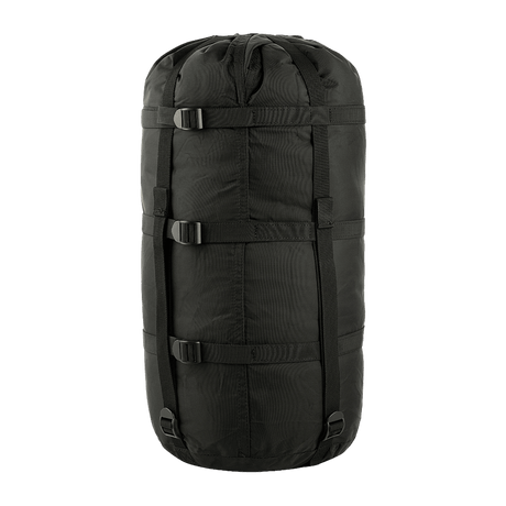 M-Tac Compression Sack in durable nylon with compression straps, water-repellent for storage and transport of gear.