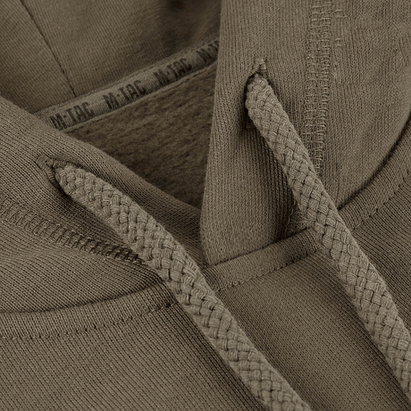 M-Tac Hættetrøje Cotton Raglan med snørebånd i 100% bomuld for komfort og alsidighed. Opnå fuld bevægelsesfrihed med raglanærmer.