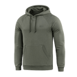 M-Tac Hættetrøje Cotton Raglan i grønt, 100% bomuld, med raglanærmer og løs pasform for komfort og bevægelsesfrihed.