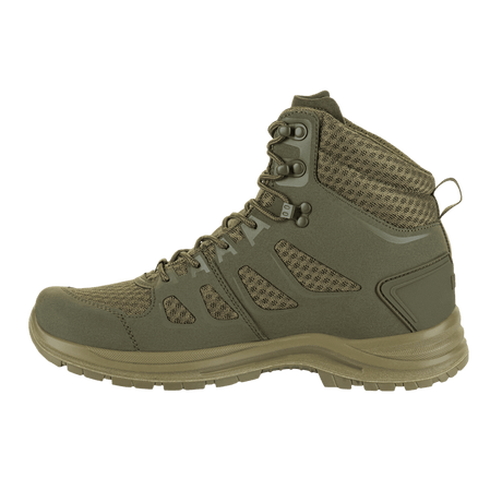 M-Tac Tactical Summer Boots Iva in olive green for comfort and ventilation in hot weather, ideal for tactical tasks and daily wear.