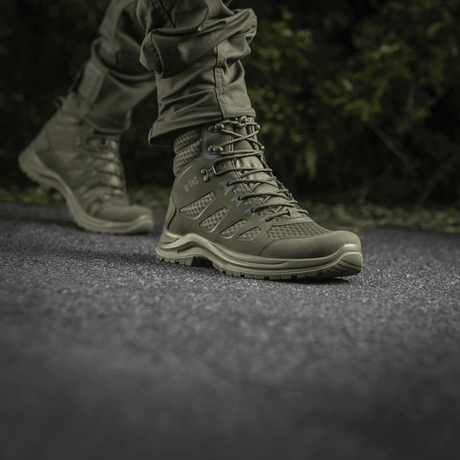 M-Tac Tactical Summer Boots Iva ideal for hot conditions and comfortable terrain hiking, made of breathable mesh and synthetic nubuck.