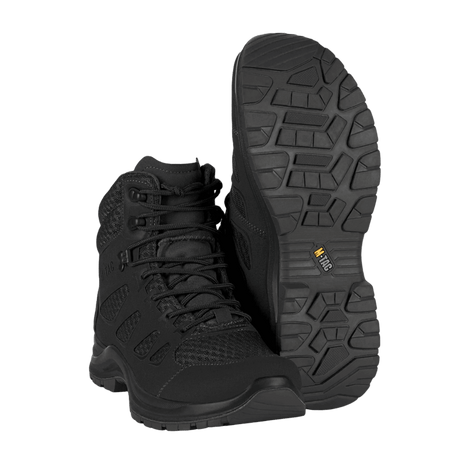 M-Tac Tactical Summer Boots Iva in black, designed for comfort and ventilation, ideal for hot weather and tactical use.