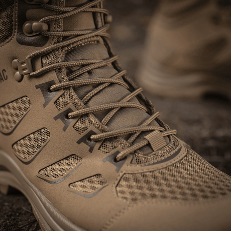 M-Tac Tactical Summer Boots Iva with breathable mesh and synthetic nubuck, designed for comfort and ventilation in hot conditions