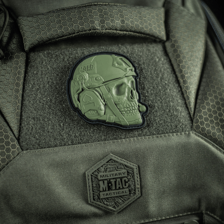 M-Tac Patch Operator 3D PVC – on tactical backpack with Velcro fastening, realistic design, 6 x 7 cm PVC.