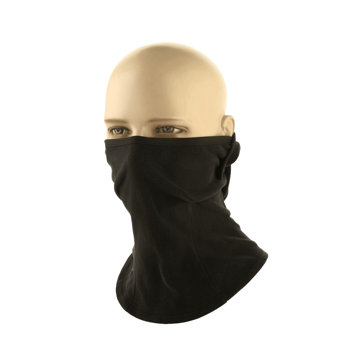 M-Tac Balaclava Elite Fleece Polartec i sort, klassisk ninja-stil, beskytter mod elementerne, fremstillet af Polartec® Micro Series fleece.