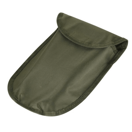 M-Tac Foldable Shovel with Sheath - green sheath for the shovel, practical for camping, outdoor, hunting or military use.