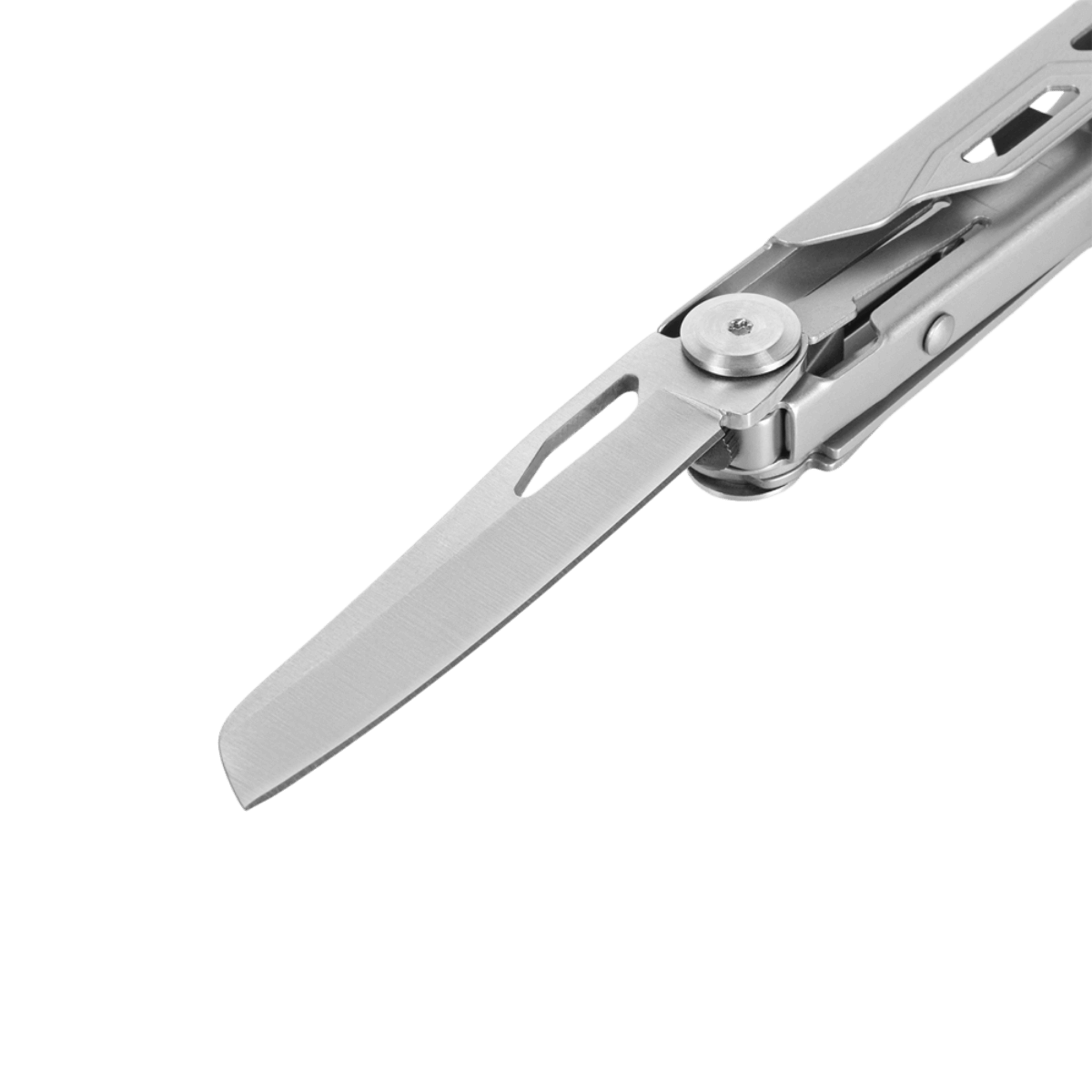 M-Tac Type 3 Foldekniv (5-i-1) Rustfrit Stål med alsidige værktøjer, perfekt til EDC-kit og længere ophold i felten.