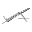 M-Tac Type 3 Foldekniv (5-i-1) Rustfrit Stål, kompakt multikniv i rustfrit stål med knivblad, skruetrækkere, flaskeåbner og saks.