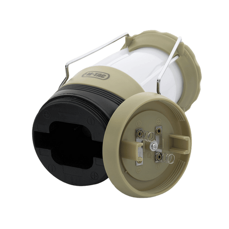 M-Tac Outdoor Lamp Mat - Classic LED Lighting, battery compartment and rugged design, ideal for camping and outdoor activities.