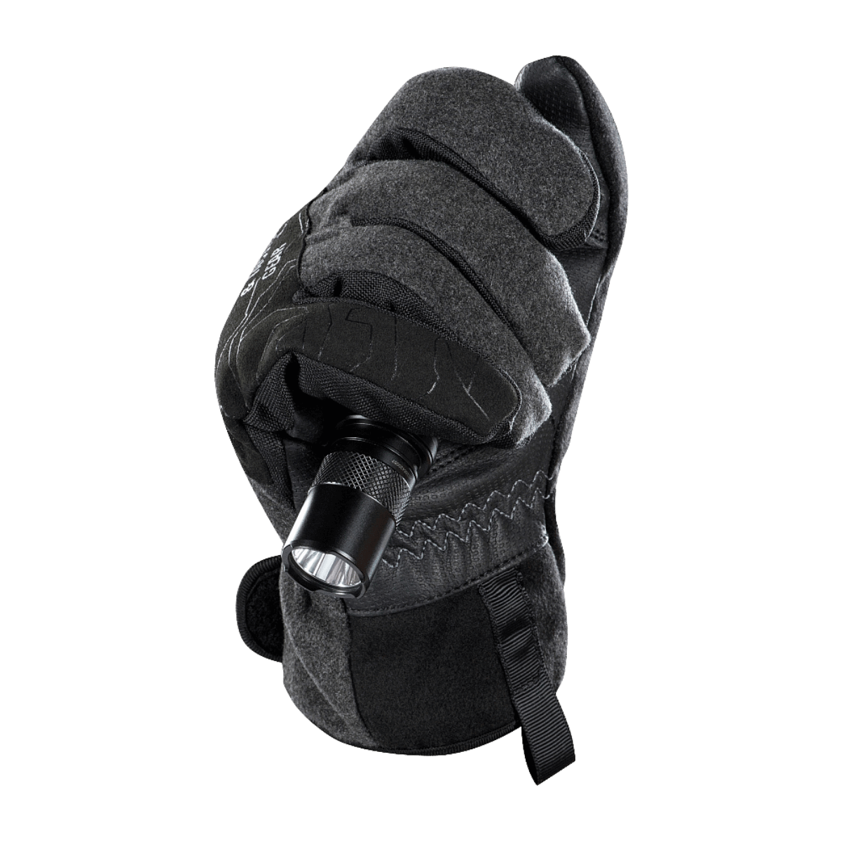 M-Tac Vinterhandsker Extreme Tactical med forlængede manchetter og gummibelagte indsæt der giver pålideligt greb i vinterkulde