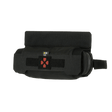 M-Tac Horizontal Medical Pouch ROLL Elite i sort, fremstillet af Cordura 500D, robust medicinsk pouch designet til plate carrier baglommer.