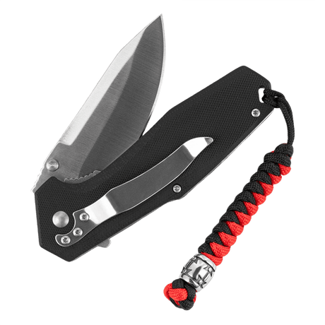 M-Tac Lanyard Viper Cossack Cross V.2 with paracord design and Templar cross, adds style and function to knives and gear