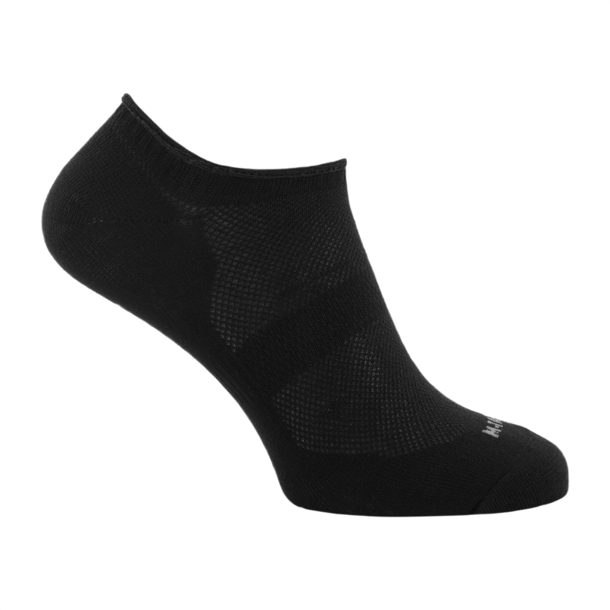 M-Tac Let Sommersokker til løb og sport, sorte ankelstrømper med åndbart materiale og ergonomisk design for optimal komfort, 85% bomuld