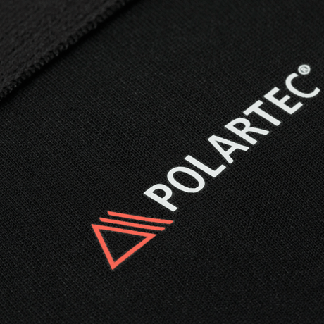 Polartec-materiale, som anvendes i M-Tac Level I Polartec Thermal Bukser til optimal varme og komfort.