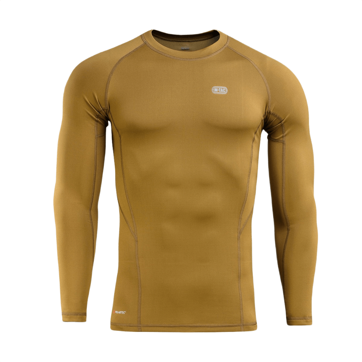 M-Tac Level I Polartec Thermal Shirt i brun, ideel baselayer af Power Dry® materiale fra Polartec® til vinterbrug.
