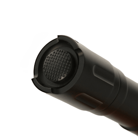 M-Tac flashlight ML-8 tailcap made of anodized aluminum, ideal for outdoor and leisure, dust- and water-protected.