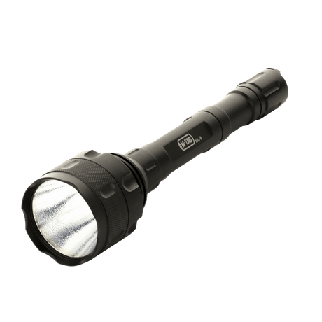 M-Tac Flashlight ML-8 in anodized aluminum, dust- and water-protected, 800 lumen, for outdoor, leisure and home use