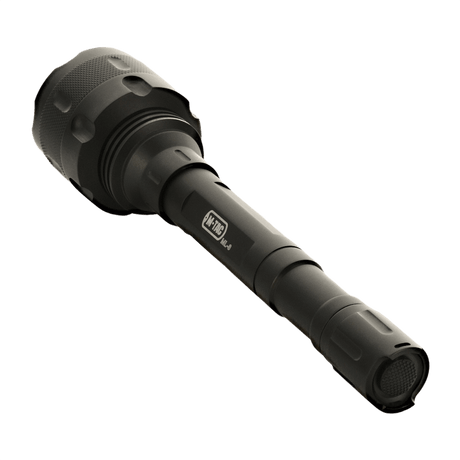 M-Tac Flashlight ML-8, robust flashlight in anodized aluminum for outdoor, shock-resistant and water-protected. Brightness up to 800 lumen