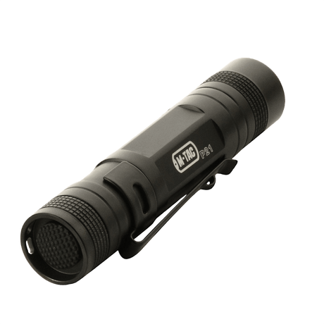 M-Tac flashlight P21, compact and bright flashlight with aluminum body, perfect for EDC kit and daily use, up to 130 lumen.