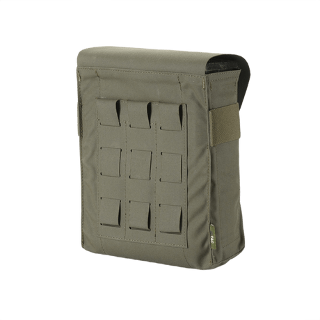 M-Tac Pouch for M249 Cartridge Box Closed in Cordura 500D designed for 200 rounds with Velcro flap and elastic strap for mounting
