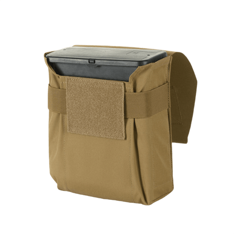 M-Tac Pouch for M249 Cartridge Box Closed in hard-wearing Cordura 500D, suitable for transporting and securing 200 rounds during combat operations.