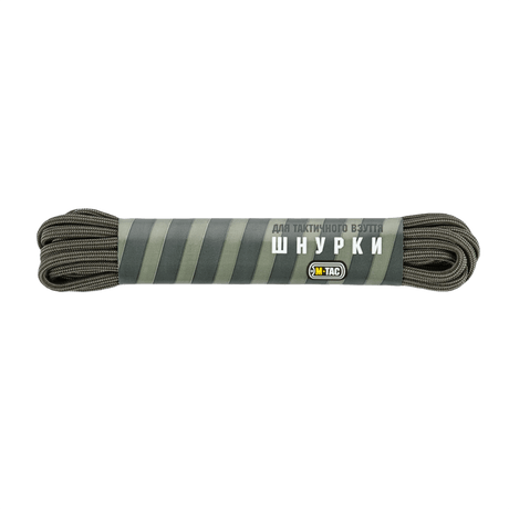 M-Tac Snørebånd Type 3 i nylon paracord materiale, ideelle til sko, holdbart og stærkt med 4 mm diameter. Fås i flere længder.