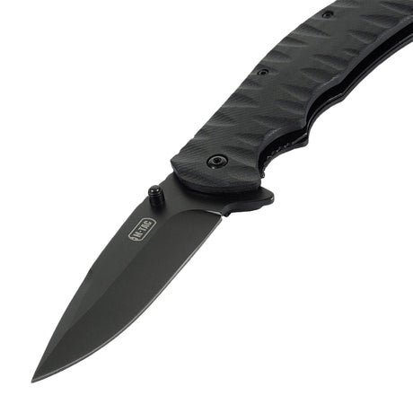 M-Tac Outdoor & Military folding knife - Type 4 with G10 handle and stainless steel blade.