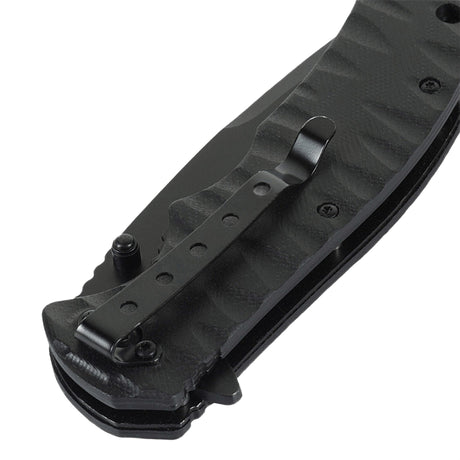 M-Tac Outdoor & Military folding knife - Type 4 with G10 composite handle, designed for tactical use and durability.