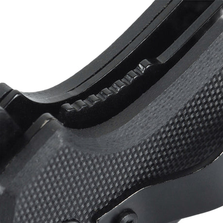 Detail image of M-Tac Outdoor & Military folding knife - Type 5 with slip-resistant G10 composite grip.