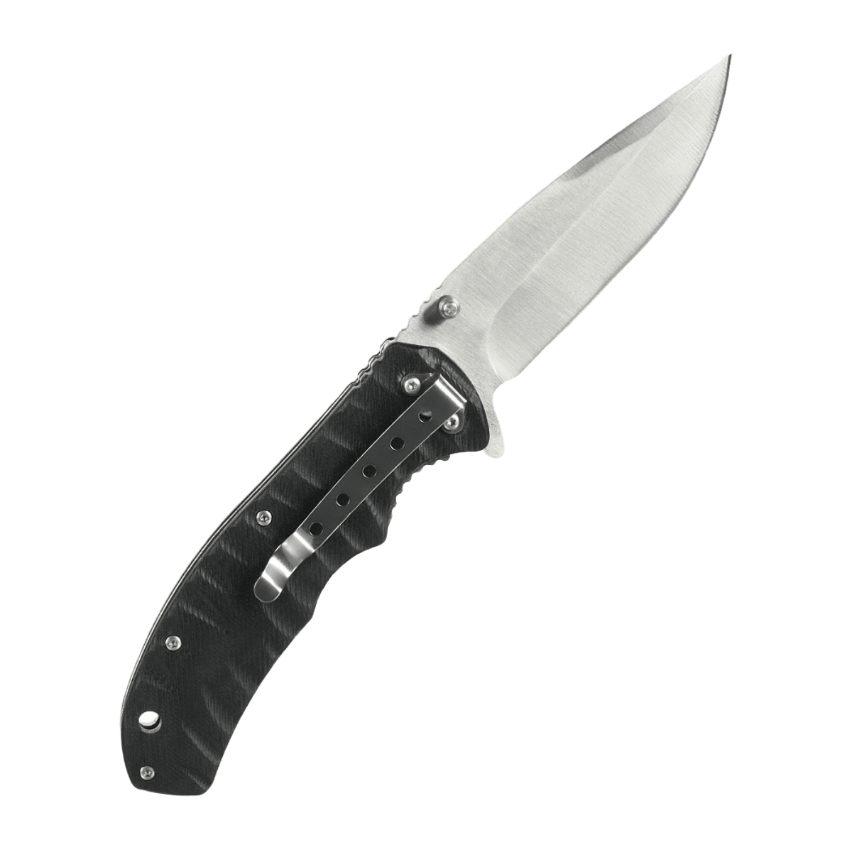 M-Tac Outdoor & Militær foldekniv - Type 4, letvægts kniv med krom rustfrit stål klinge og G10-komposite håndtag for fremragende holdbarhed