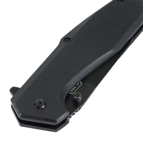 M-Tac Outdoor & Military folding knife - Type 5 with aluminum handle and G10 grip panels.