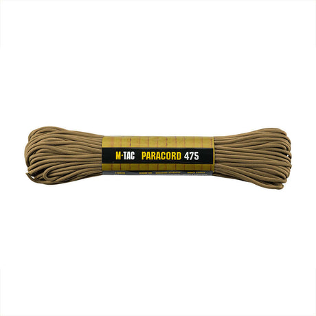M-TAC Paracord 475, 15m strong nylon cord for outdoor use, lightweight and reliable for camping and field activities.
