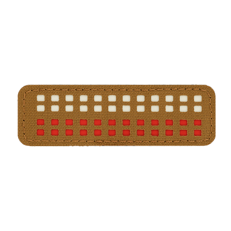 M-Tac Patch Flag 25x80 Mini Squares made of Cordura 500D, durable and lightweight with velcro attachment, ideal for tactical gear.