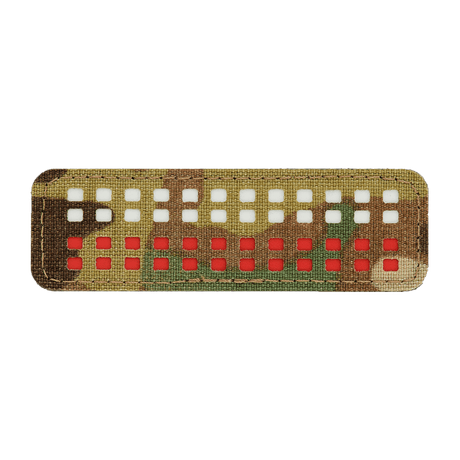 M-Tac Patch Flag 25x80 Mini Squares - durable Cordura 500D patch with velcro for tactics, cut with precise Laser Cut, in modern design.