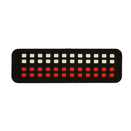 M-Tac Patch Flag 25x80 Mini Squares in Cordura 500D with velcro mounting. Tactical, durable patch for clothing and gear. Size: 25x80 mm.