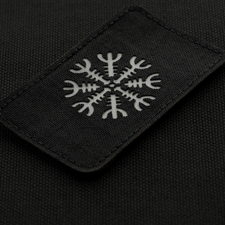 M-Tac Patch Helm of Horror Horizontal Laser Cut – ægishjálmur, durable Cordura 500D with Velcro.