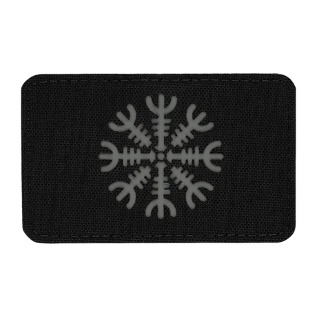 M-Tac Patch Helm of Horror Horizontal Laser Cut – ægishjálmur design in durable Cordura 500D with Velcro, size 80 x 50 mm.
