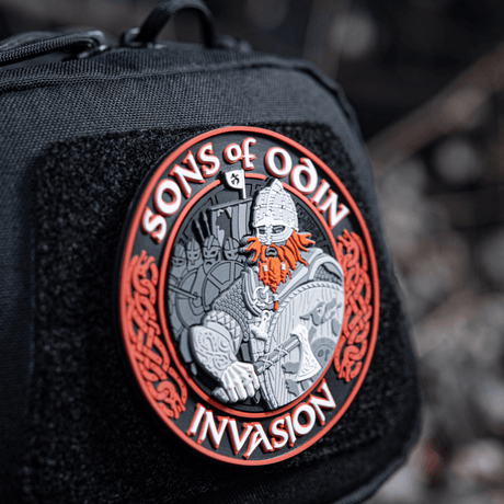 M-Tac Patch Sons of Odin 3D Velcro morale patch on backpack with 3D effect and Velcro
