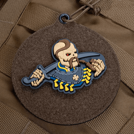 M-Tac Patch You Only Die Once 3D PVC morale patch for uniforms and tactical gear, 74x50 mm, in 3D PVC with Velcro attachment.