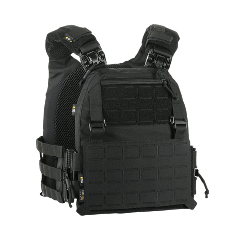 M-Tac Plate Carrier Cuirass FAST QRS Gen.II, protective vest with quick-release and Cordura 500D material, black.