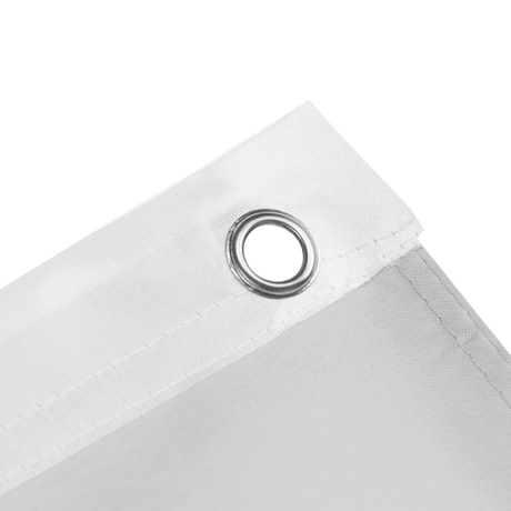 Detail of M-tac Polish Naval Ensign corner and grommet.