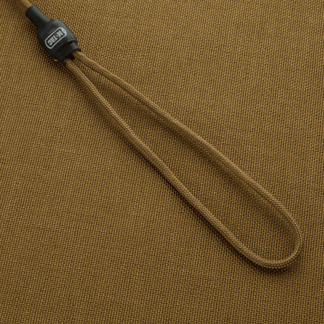 M-Tac Safety Cord Medium Universal on beige background, flexible spiral construction for securing gear.