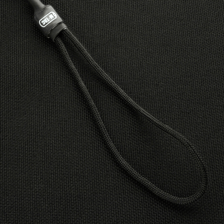 M-Tac Safety Cord Medium Combo, black cord system for securing personal gear with MOLLE attachment.