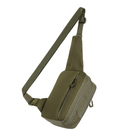 M-Tac Sling Pistol Bag Elite Hex with Velcro in durable Cordura 1000D material with adjustable shoulder strap and Fastex closure.