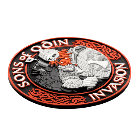 M-Tac Patch Sons of Odin 3D Velcro tactical morale patch in PVC/rubber with 3D effect, suitable for uniform or gear