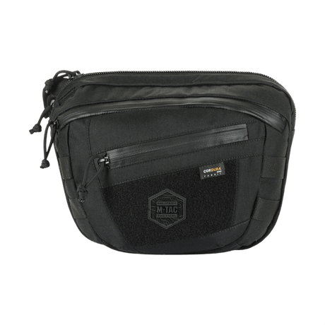 M-Tac Sphaera Hardsling Bag Large Elite with Velcro in durable Hex Cordura design.
